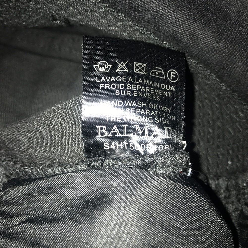 Balmain Biker Jeans - Picture 6 of 8